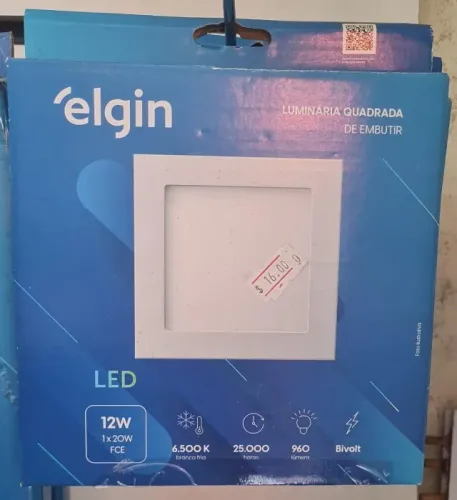 LUMINARIA LED EMBUTIR VARIOS TAMANHOS