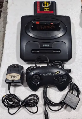 Sega Genesis tudo original, Leiam a descrição.