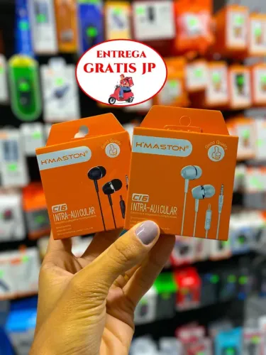 FONE DE OUVIDO COM FIO INTRA-AURICULAR C16 HMASTON