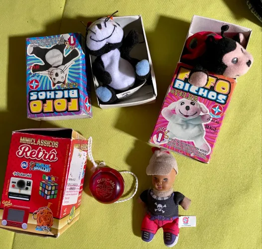 Fofobichos estrela + fofolete e ioio 