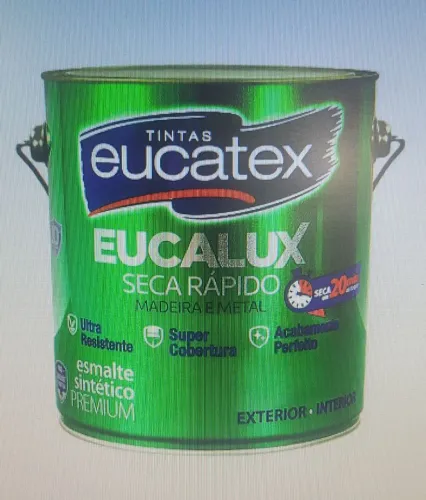 Esmalte sintético Eucatex 3,6lt brilhante