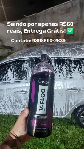 Produto Vonix Vfloc Shampoo ( lavagem)