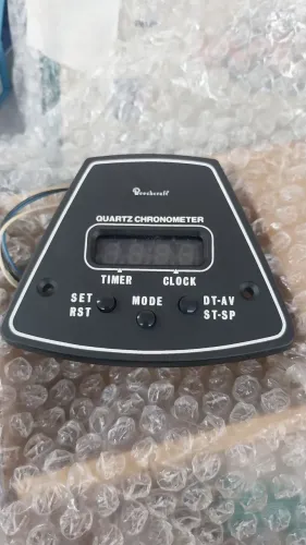 Cronômetro Digital Beechcraft Original - Relíquia Aviação Anos 80