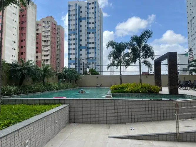 Apartamento mobiliado para alugar c 122m2 c 3 suites e 2 vg no Infinity Residence, Marco, 