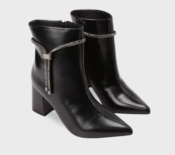 Bota feminina preta, nr. 39
