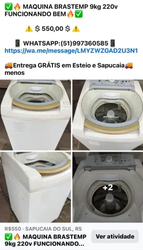 Máquina de lavar 