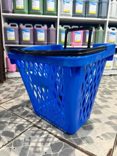 Cestas de supermercado com rodinhas - Kit com 8 unidades