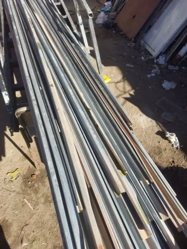 Perfil U Galvanizado 4 Metros - lote com 90 peças (Serralheria / Estruturas)