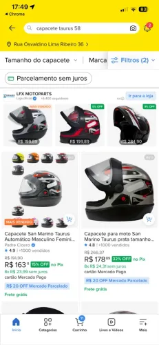 Capacete San Marino Tauros