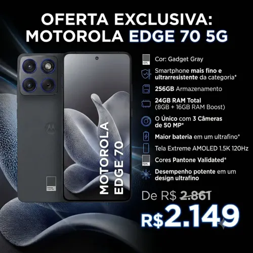 Smartphone Motorola Edge 70 5G