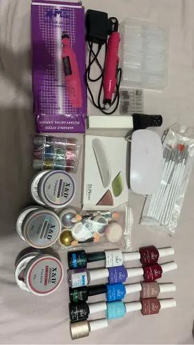 KIT UNHA EM GEL COMPLETO
