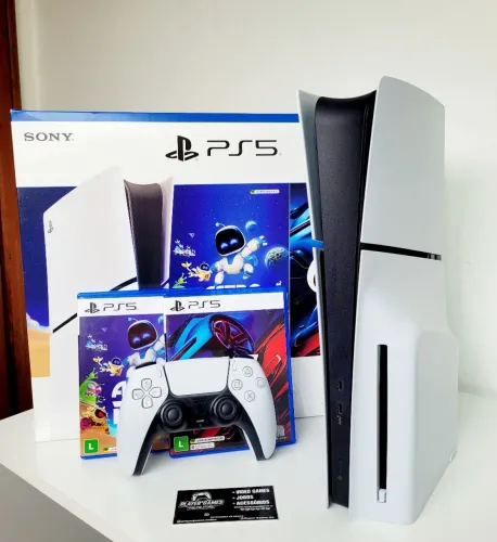 Playstation 5 Slim 1TB com Leitor (Aceito Cartão)