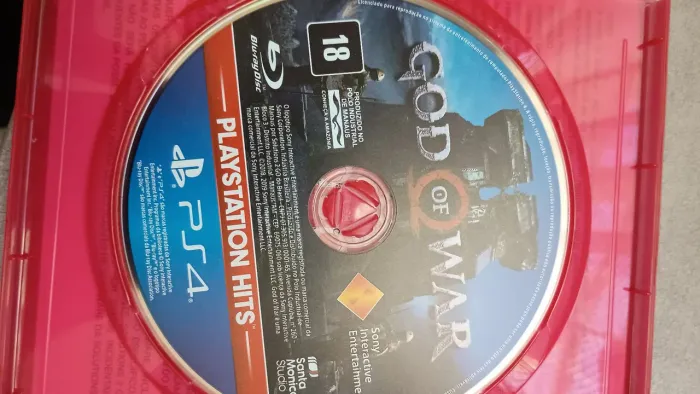 GOD OF WAR PS4 MÍDIA FÍSICA