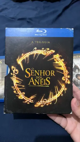 Coleção trilogia senhor dos anéis completo (nacional) 