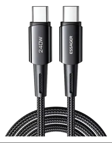 Cabo Tipo-C para Tipo-C Turbo 240w