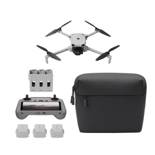 Drone DJI Lito X1 Fly More Combo, controle com Tela