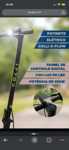 Patinete elétrico 