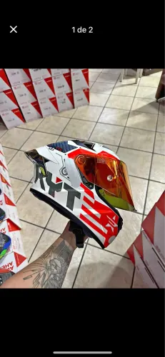 Capacete kyt todo personalizado