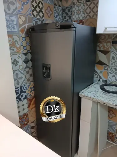 Geladeira envelopamento, adesivagem 