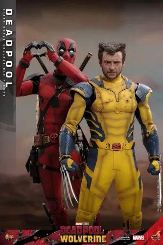 Figuras Deadpool & Wolverine Deluxe 1/6 Hot Toys (Semi Novo)