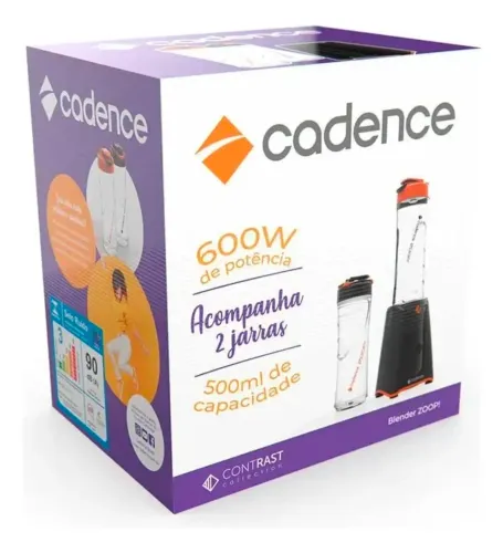 Blender Zoop Cadence Com 2 Jarras