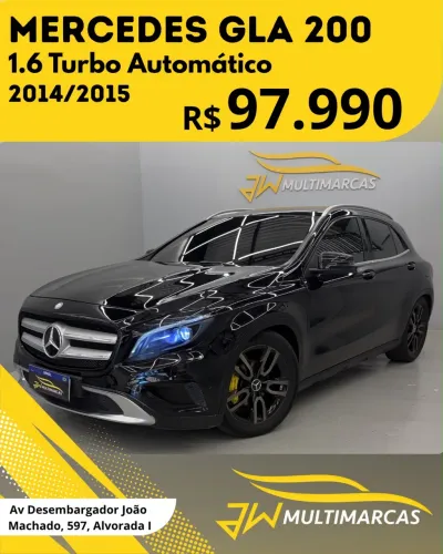 Mercedes-Benz GLA 200 Vision 1.6/1.6 TB 16V Flex Aut. 2015