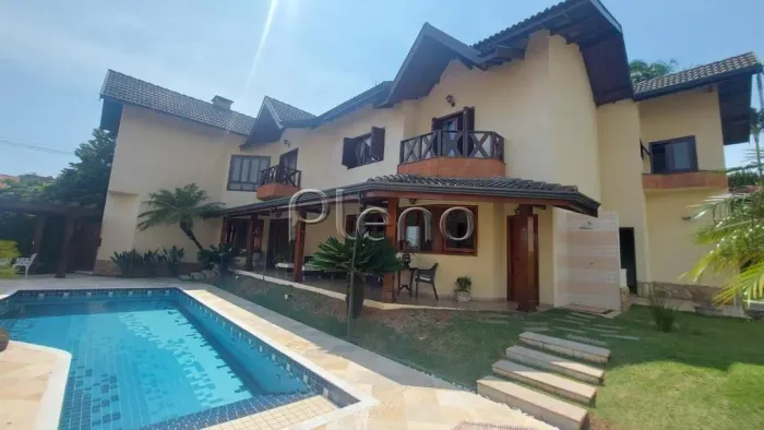Sobrado à venda em Valinhos, Sítio Recreio dos Cafezais, 4 quartos, 398 m²