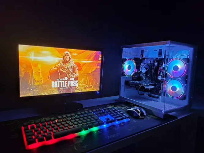 Pc gamer completo 10° gen BF6 GTA RP com garantia