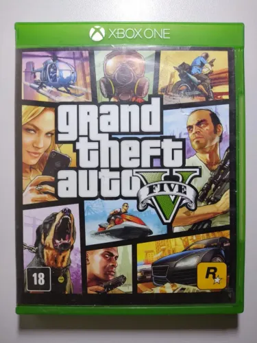 Vendo jogo GTA Grande Theft Auto 5