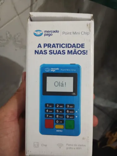 Maquininha de cartão com chip