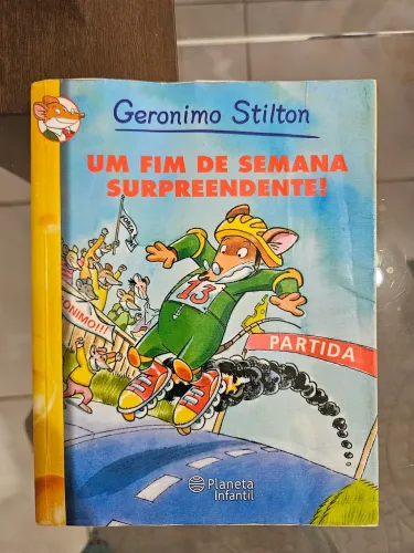 Livro Geronimo Stilton Um Fim De Semana Surpreendente!