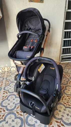 Carrinho de bebê + bebê conforto Marca Safety 1st (edição especial)