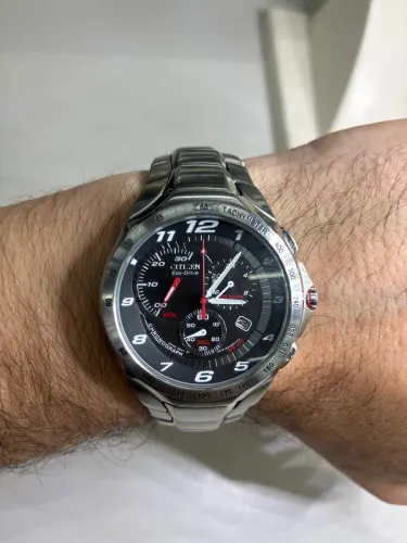 Citizen Eco-Drive H570-S041287 Cronógrafo Original Japão