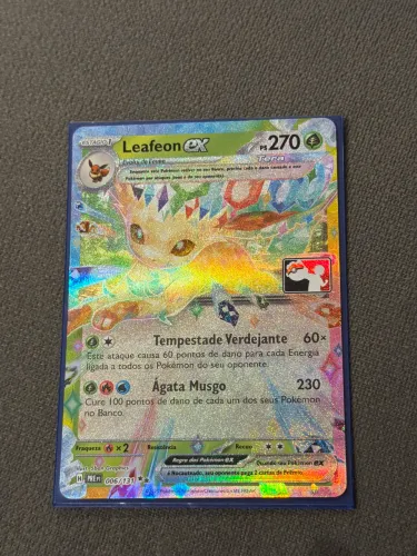 Carta Pokémon Leafon Ex
