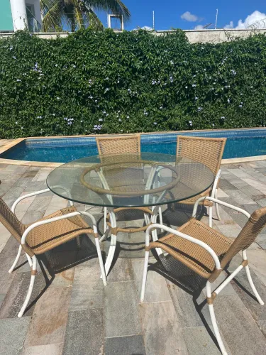 Jogo de varanda/terraço/piscina/área externa 