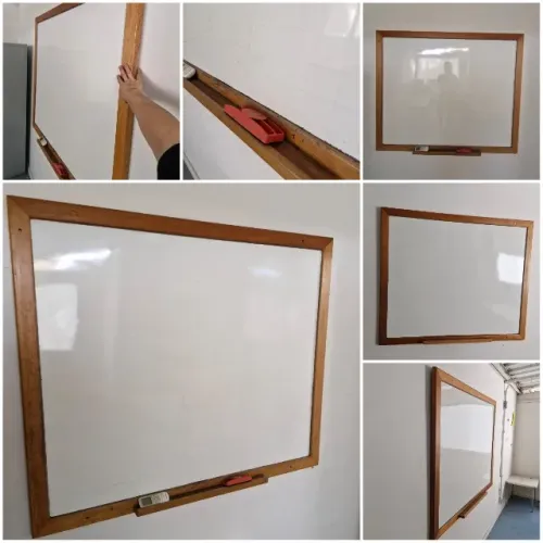 Quadro branco lousa para salas e escritórios