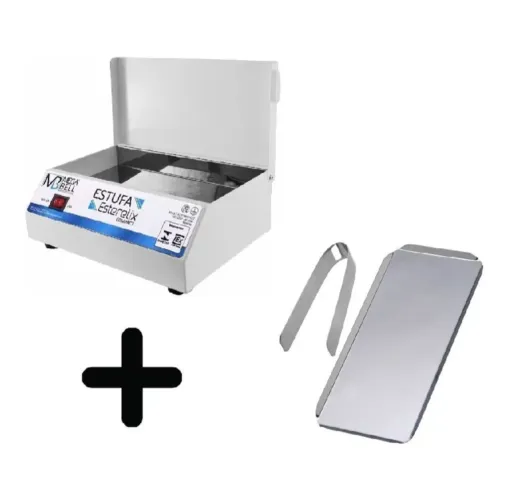 Estufa Esterilizador Manicure Pedicure + Bandeja pinça extra