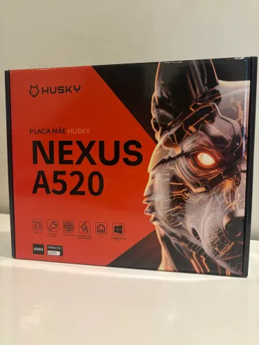 Placa-Mãe Husky Nexus A520 - AM4, DDR4, M.2 NVMe, Micro-ATX