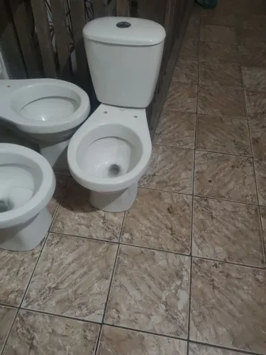 Vaso sanitário, só precisa estalar 
