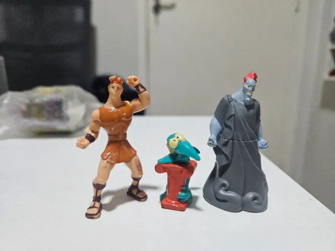 Bonecos Hércules Disney Nestlé 
