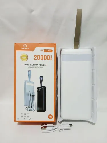 Bateria portátil power bank 20.000mAh