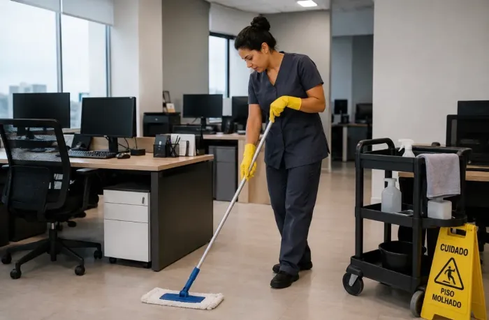 Limpeza em consultórios , escritórios..