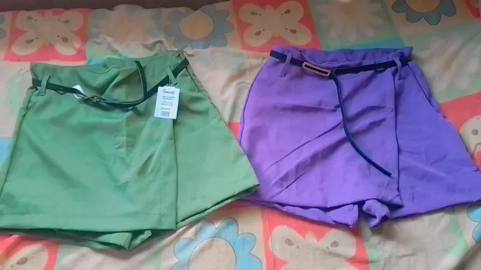 Shortsaia alfaiataria tamanho G
