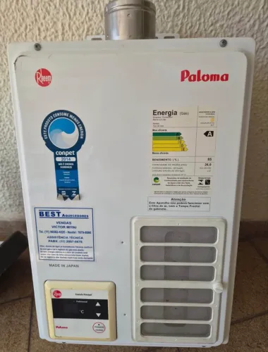 Aquecedor à Gás Paloma