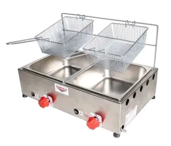 Fritadeiras 2 cubas de 5l cada
