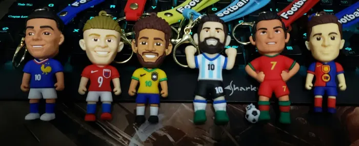 Bonecos Craques da Copa do Mundo