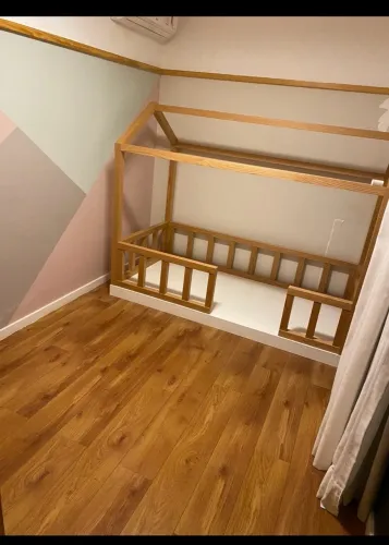 Cama modelo casinha de criança