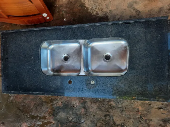 Pia inox 2 bojos