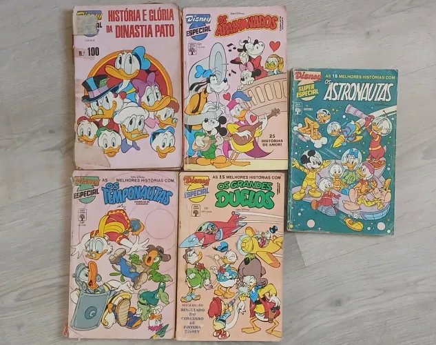 Lote especial disney 1990 a 1992