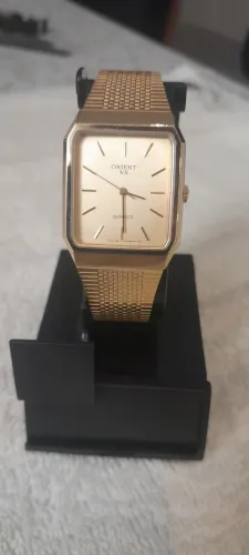 Relógio Vintage Orient Folheado a Ouro